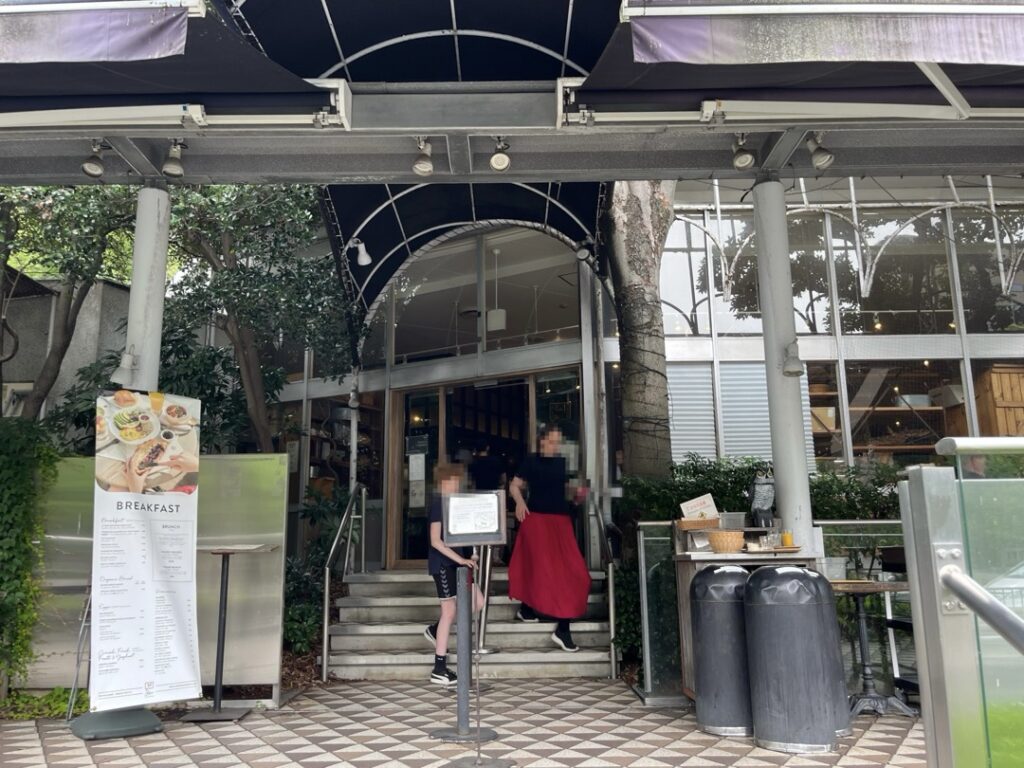 ル・パン・コティディアン東京芝公園のエントランス